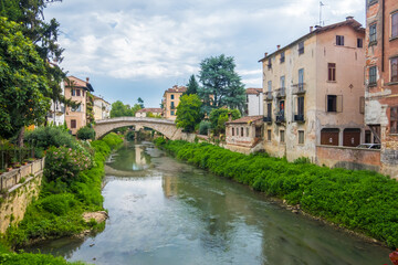 Ponte San Michele in Vicenza, Veneto, Italy