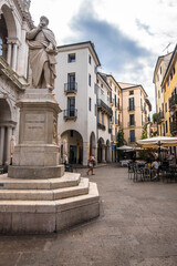 Fototapeta premium Statue of Andrea Palladio Venetian Renaissance architect, Vicenza, Italy