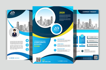 Vector Brochure modern design Layout template info graphic