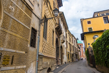 Vicenza cityscape, Italy