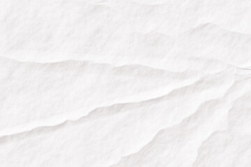 Fototapeta na wymiar White crumpled paper background.Abstract texture paper.