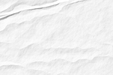 White crumpled paper background.Abstract texture paper.
