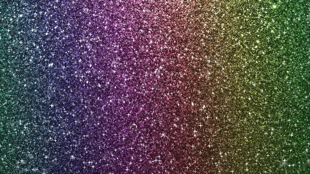 Rainbow colors glitter sparkling multicolor background