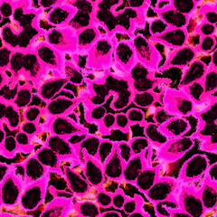 Wet paint seamless pattern. Watercolor