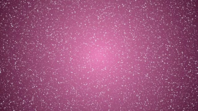 Stardust sparkling pink glitter stars background