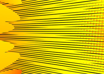 Obraz premium Cartoon design colored background. Comic book illustration. Vector comics backdrop.