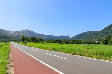 夏の長者原　大分県玖珠郡　Chojabalu in summer Ooita-ken Kusu-gun