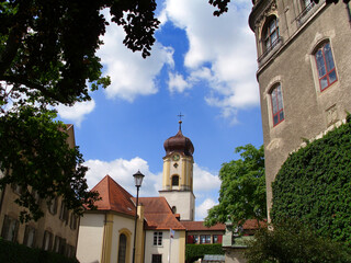 Fototapeta na wymiar Schloss Sigmaringen Tower