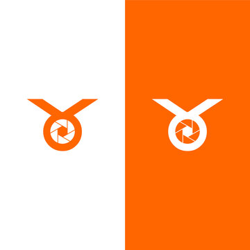 drone camera logo design vector icon illustration 