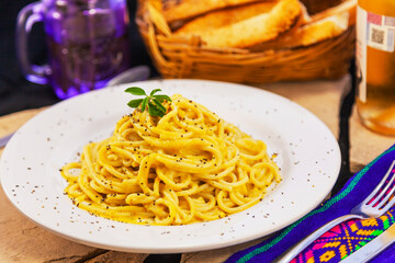 Pasta a la Pimienta, Gastronomía Italiana