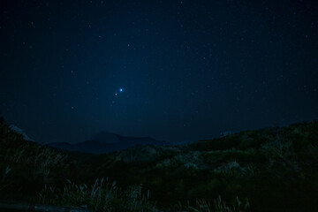 星空（阿蘇山1）