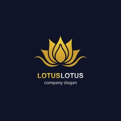 Lotus logo template vector icon
