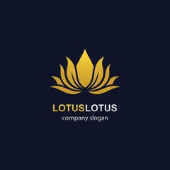 Lotus logo template vector icon