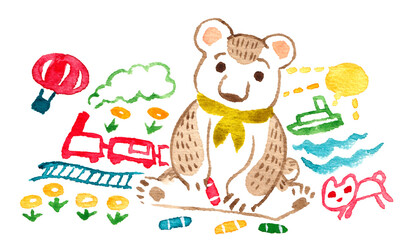 お絵かきの時間