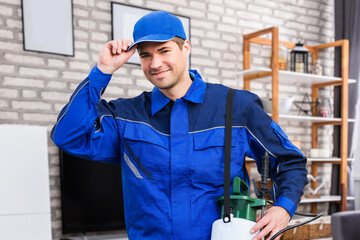 Pest Control Service Man