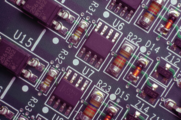 Technological equipment, modern gadgets in life