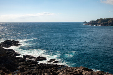 Naklejka premium 屋久島の谷崎鼻岬からの美しい眺望