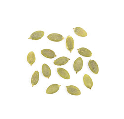 pumpkin seeds seeds on white background