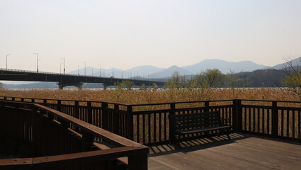 bridge over the lake