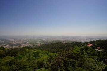 Naklejka premium Famous historic palace of Portugal
