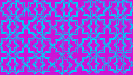 pink background with blue octagon shape, background for designs work