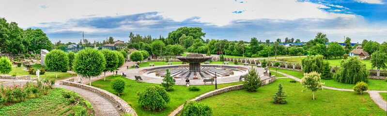 Landscape Park in Buki village, Ukraine