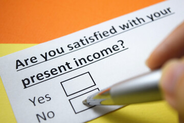 Fototapeta premium Questionnaire