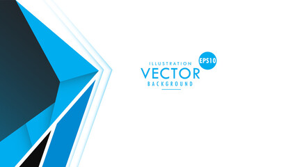 Vector Design Graphic Background Wallpaper with White Blank Space for Presentation, Publication, Web, Website, Card Horizontal in Office, Company, Business, Modern template