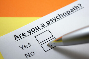 Fototapeta premium Questionnaire