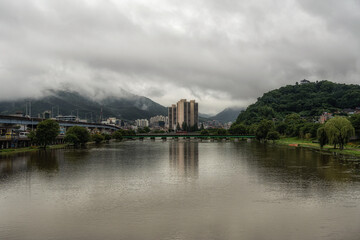 Naklejka premium suncheon dongcheon stream