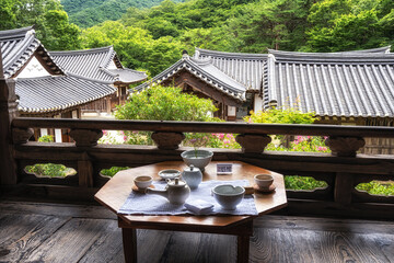 Seonamsa wild tea house