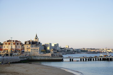 Obraz premium Portugal, stylish cityscape of Cascais