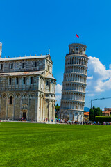 Various views of the Leaning Tower