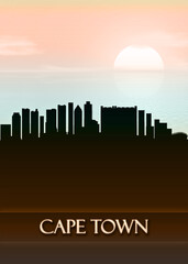 Cape Town City Skyline