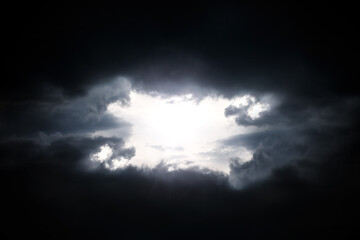 Cloudscape with a Light