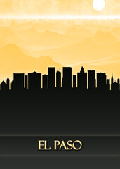 El Paso City Skyline