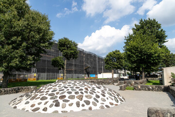 集合住宅地の中にある公園　千葉県船橋市　日本