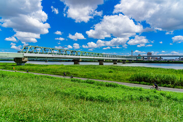 荒川河川敷