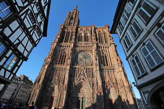 Das ber&uuml;hmte Stra&szlig;burger M&uuml;nster