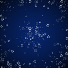 Soap bubbles abstract background. Blowing bubbles 