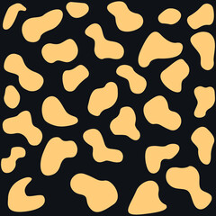 Print leopard pattern. Vector illustration.