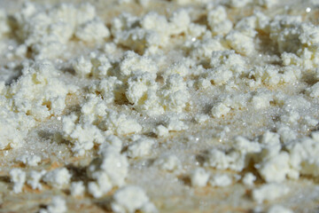 Preparation of a sweet roll of pita bread, sugar, cottage cheese. Baking pita bread roll in the oven. Recipe from pita bread with cottage cheese.