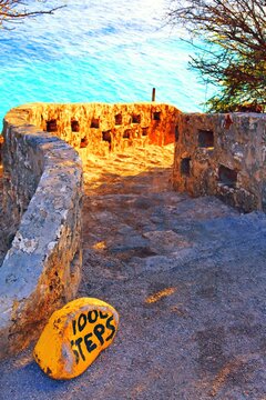 Dutch Antilles. Bonaire. 1000 steps beach..