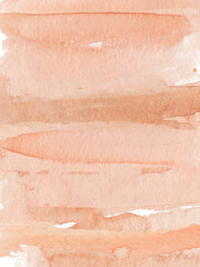 Fototapeta premium Watercolor abstract pink background, hand drawn watercolour classic texture