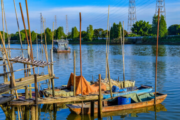 Fototapeta premium Guangzhou Whampoa Anchorage