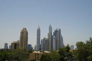 Fototapeta na wymiar The future city, Dubai.