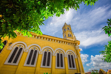 Background of one of the beautiful religious tourist attractions in Ayutthaya province of Thailand...