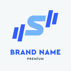 Fitness Fit Logo Colorful Gradient Abstract Logo | Renkli Business Logo Template Vector Concept