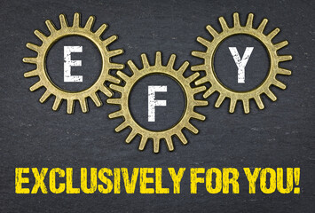 EFY exclusively for you!