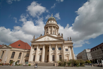 Fototapeta na wymiar German architecture (The French Church, German Cathedral)